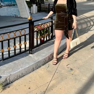 Asbury Mini Dress in Green
MAJORELLE